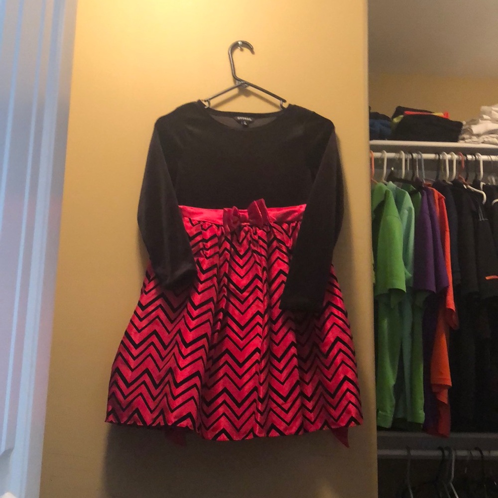 Girl’s formal dress.